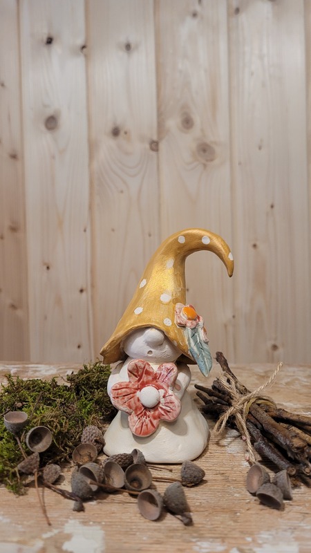 Petit lutin en céramique