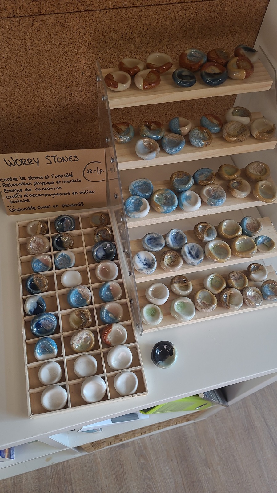Coffret de worry stones