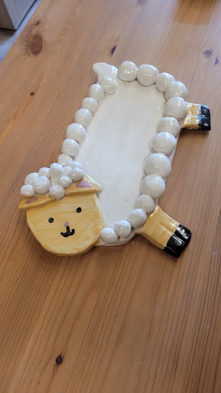 Assiette mouton